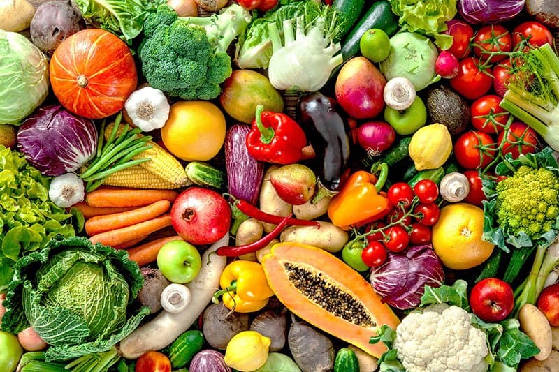 Frutas y verduras- lunes sin carne